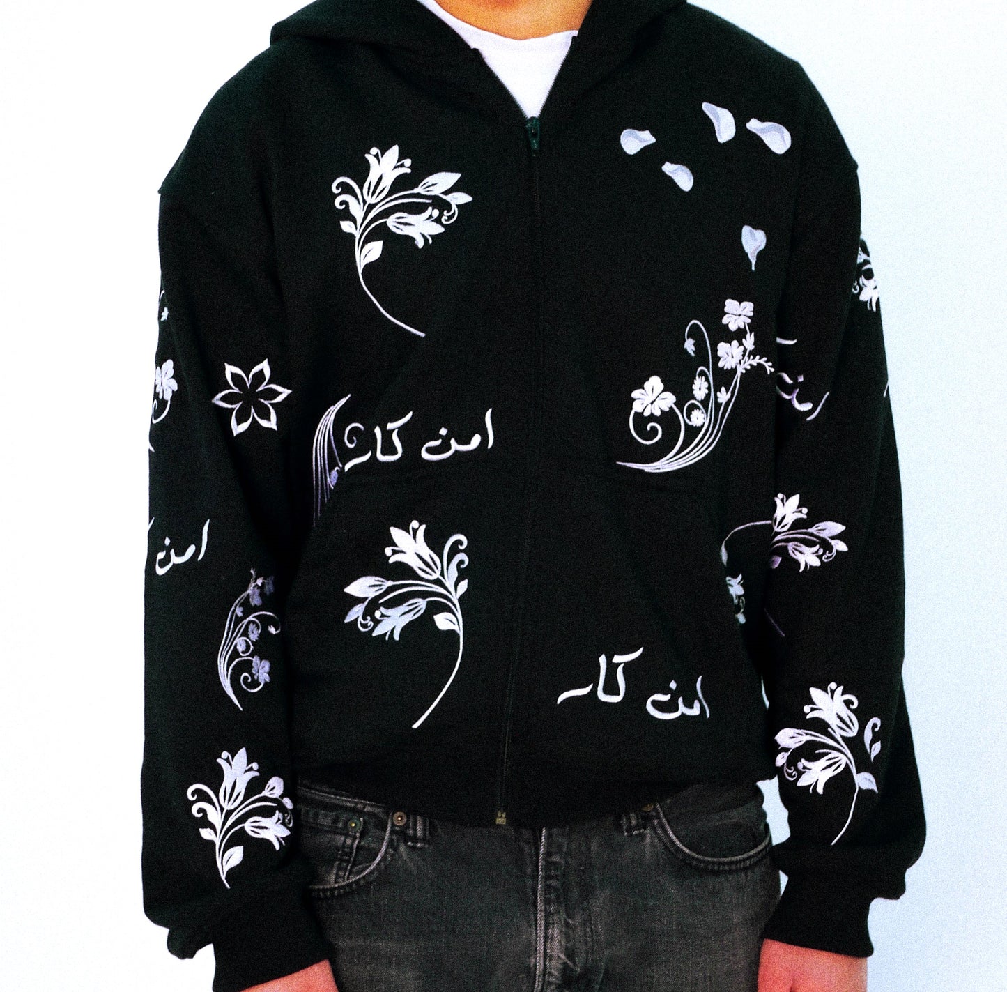 Peacekeeper Embroidered Zip Hoodie