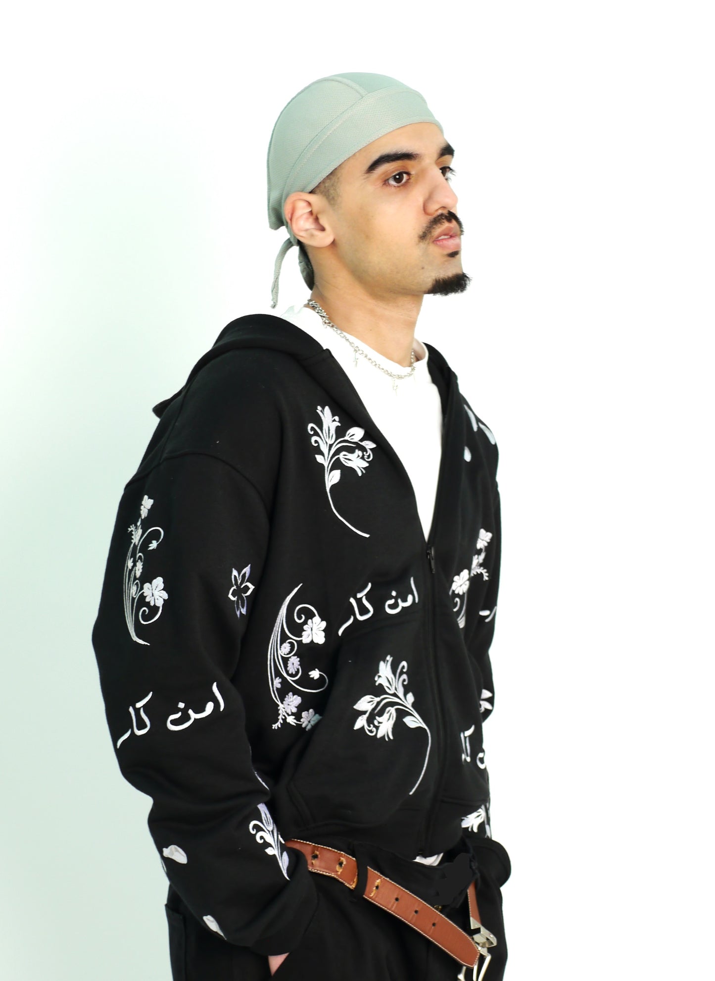 Peacekeeper Embroidered Zip Hoodie